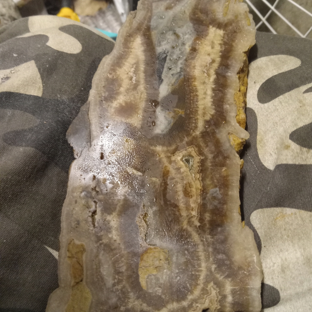Highly calcified UV Rock Slabs